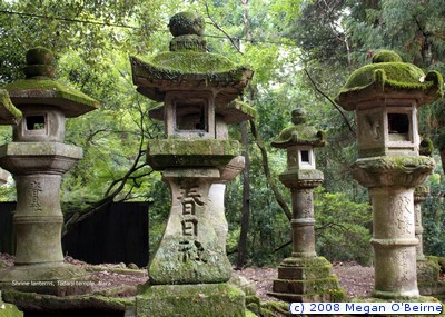 05,Shrine lanterns, Todaiji temple, Nara