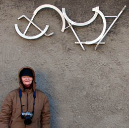 Megan in Reykjavik